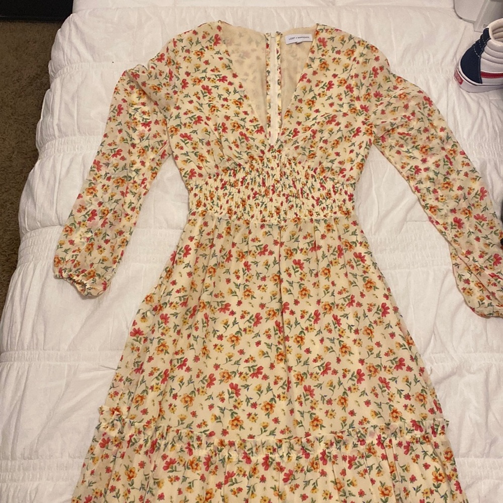 Floral dress for sale!